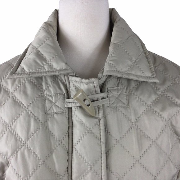 Momentum Outfitters Lightweight Tan Zip/Toggle Jacket, Medium - Picture 4 of 8